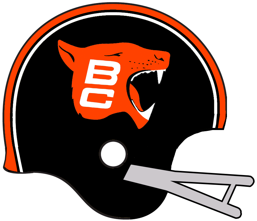 BC Lions 1967-1970 Helmet Logo iron on paper